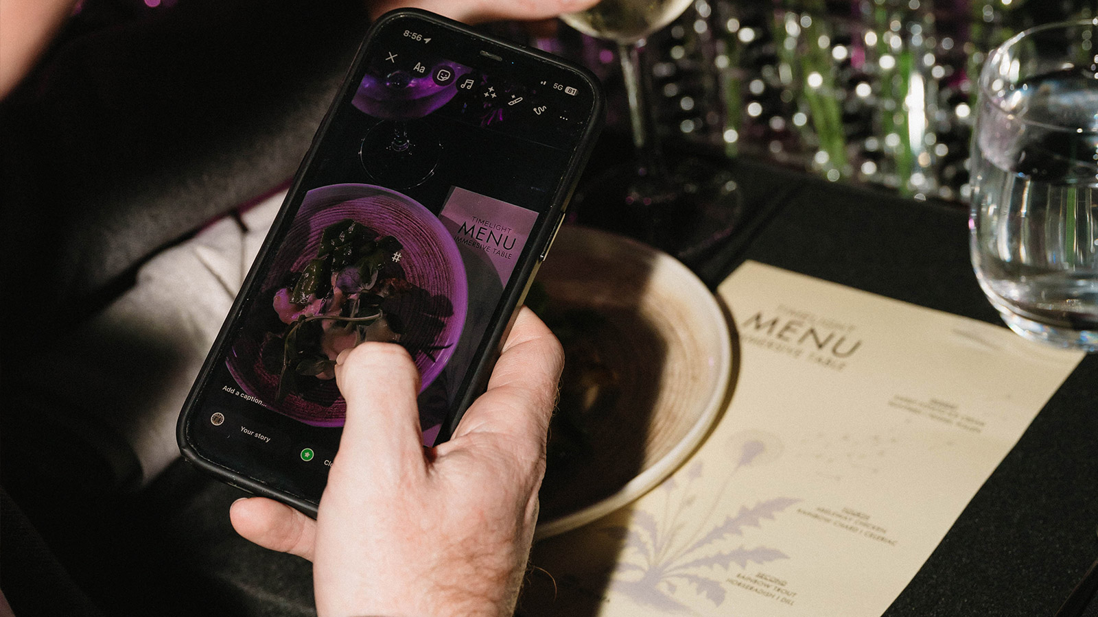 Immersive Table Dining Experience - Timelight