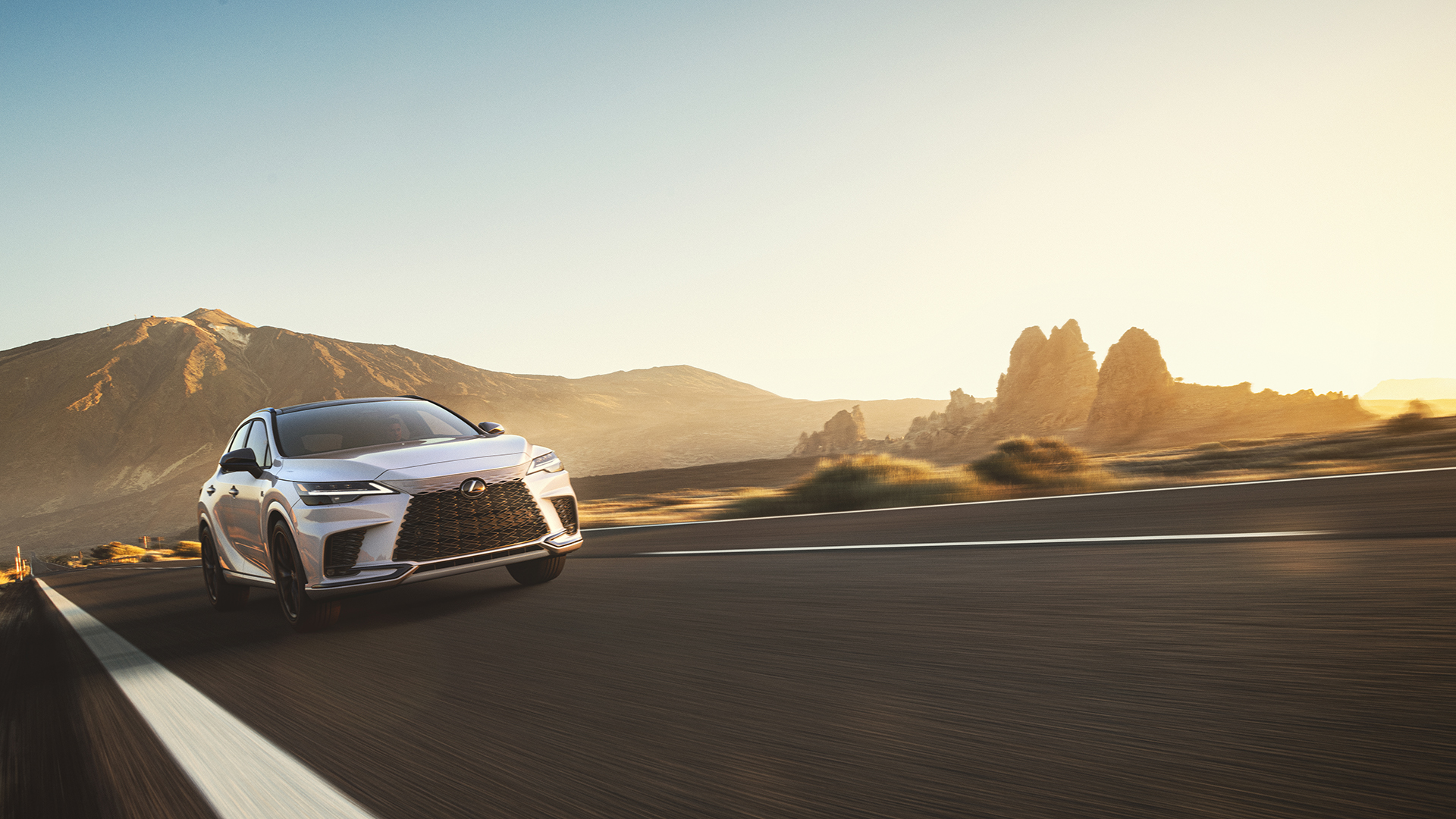 Lexus RX 2022 Overseas pre-production model